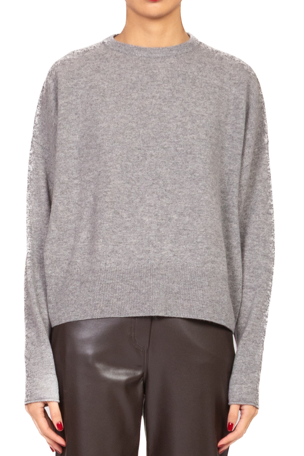 Vicolo - Maglia scatoletta girocollo Art. 22225F