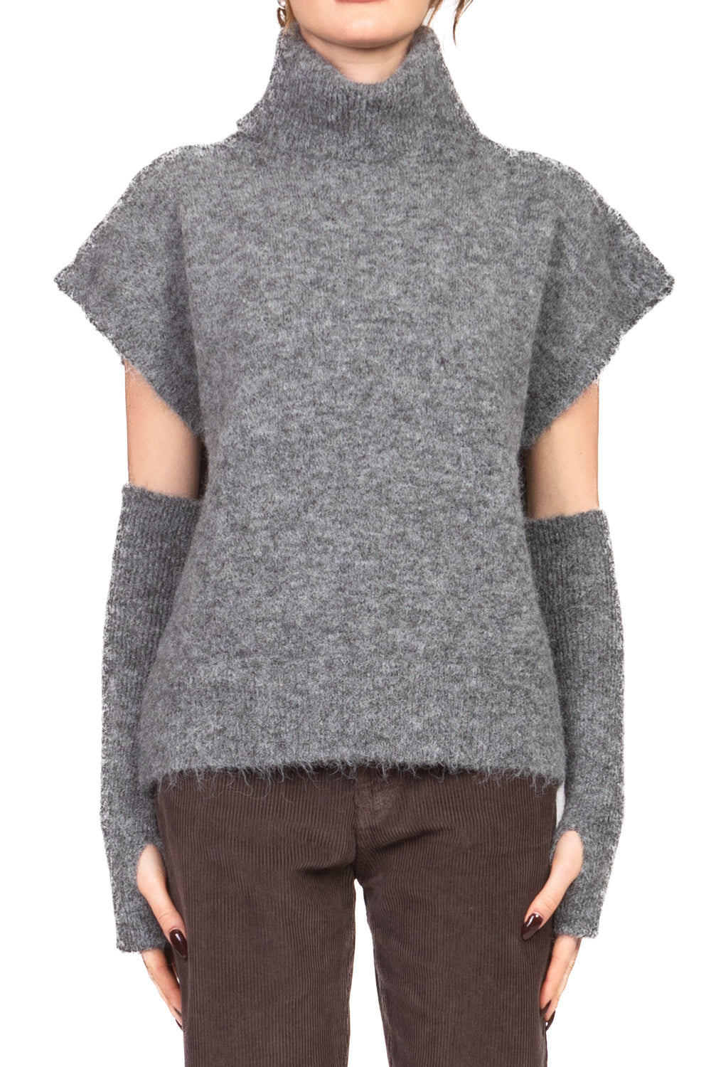 Tensione In - Gilet collo alto con manicotti Art. 26030