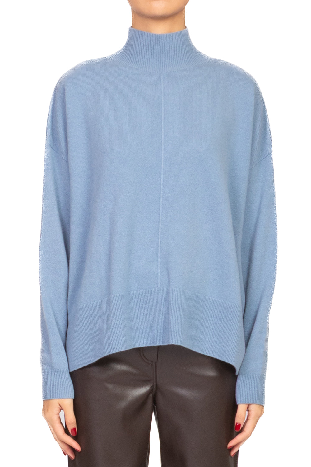 Vicolo - Maglia collo alto con spacchetti Art. 22224F