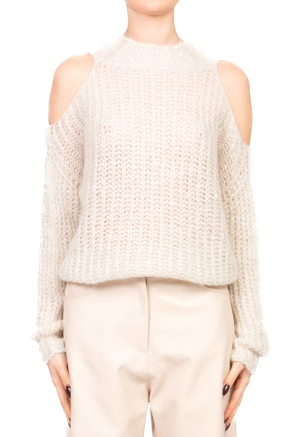 Tensione In - Maglia micro paillettes cut out Art. MHP528AI25