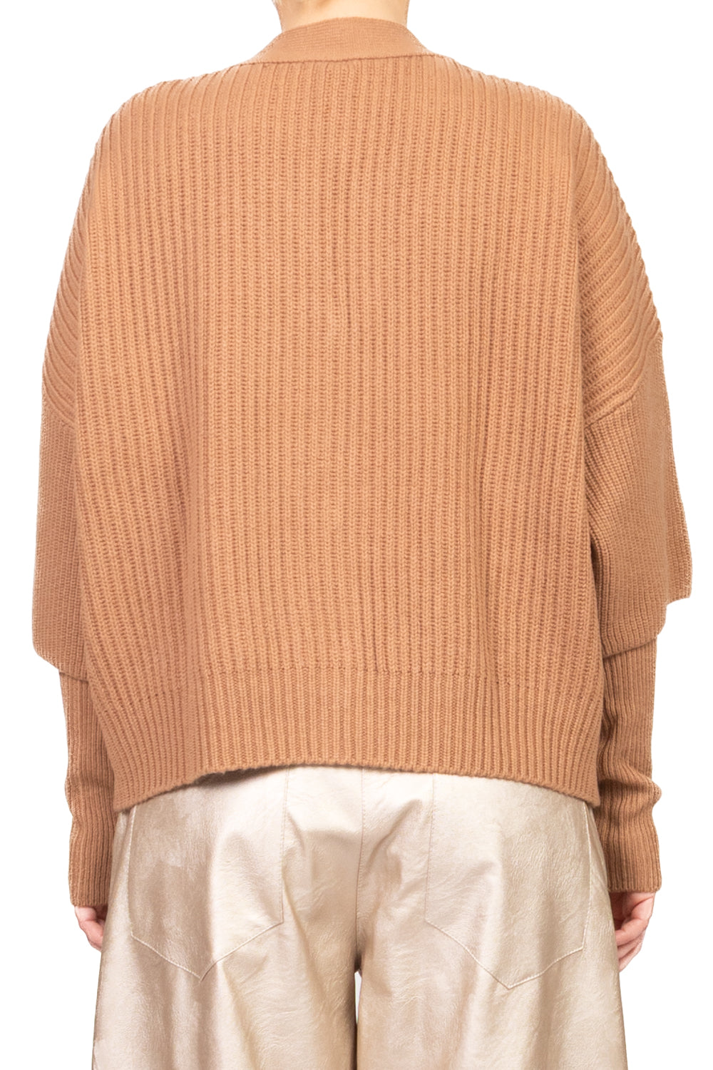 Tensione In - Cardigan a coste con manicotti Art. WL771AI25