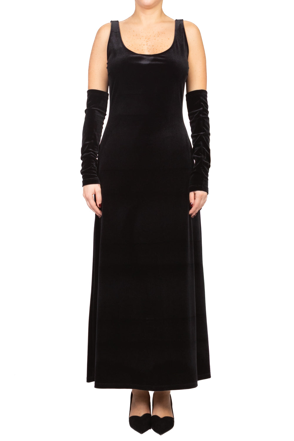 Tensione In - Abito canotta in ciniglia Art. A10258AT