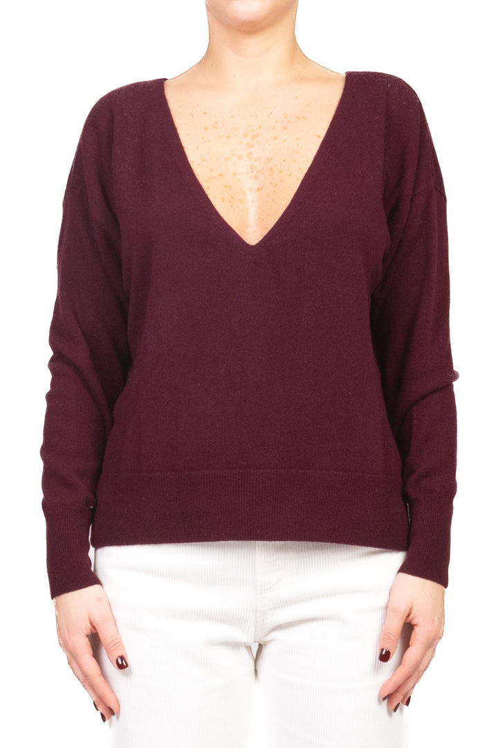 Tensione in - Maglia scollo V bottoni posteriori Art. WL544AI25