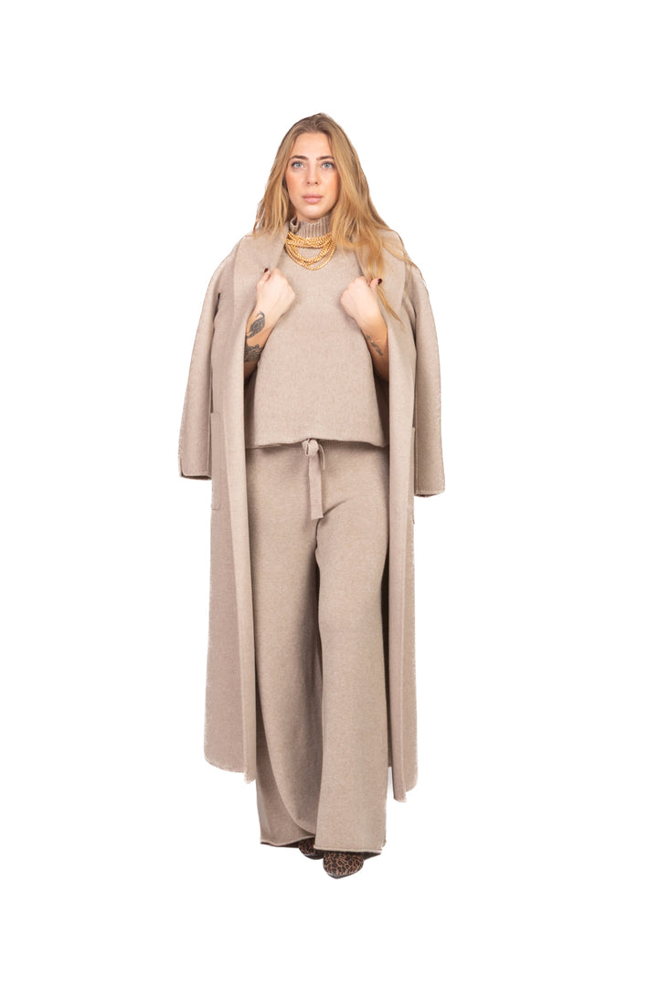 Kontatto - Pantalone in maglia con coulisse Art. FA100N