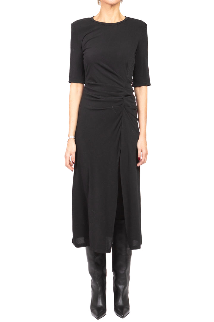 Vicolo - Abito manica corta arricciato Art. UF0136