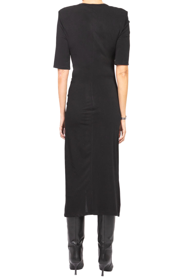 Vicolo - Abito manica corta arricciato Art. UF0136