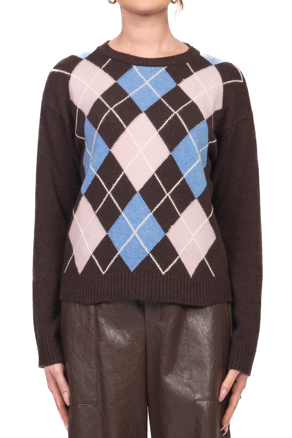 Tensione In - Maglia girocollo rombi Art. W5HMJ07A359