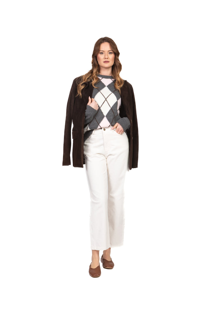 Tensione In - Pantalone mom fit velluto a coste Art. W25PD01