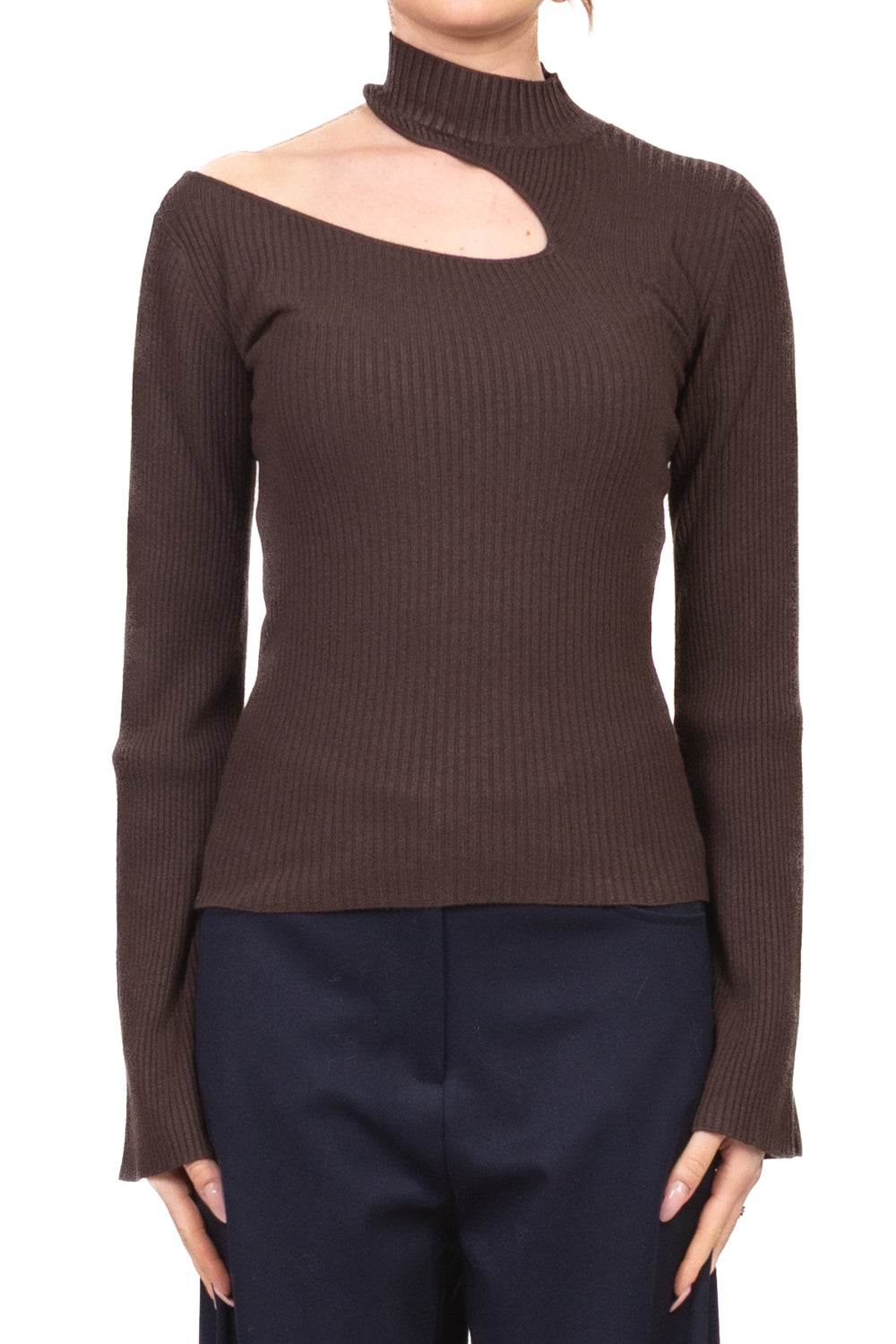 Vicolo - Maglia coste cut out Art. 22134F