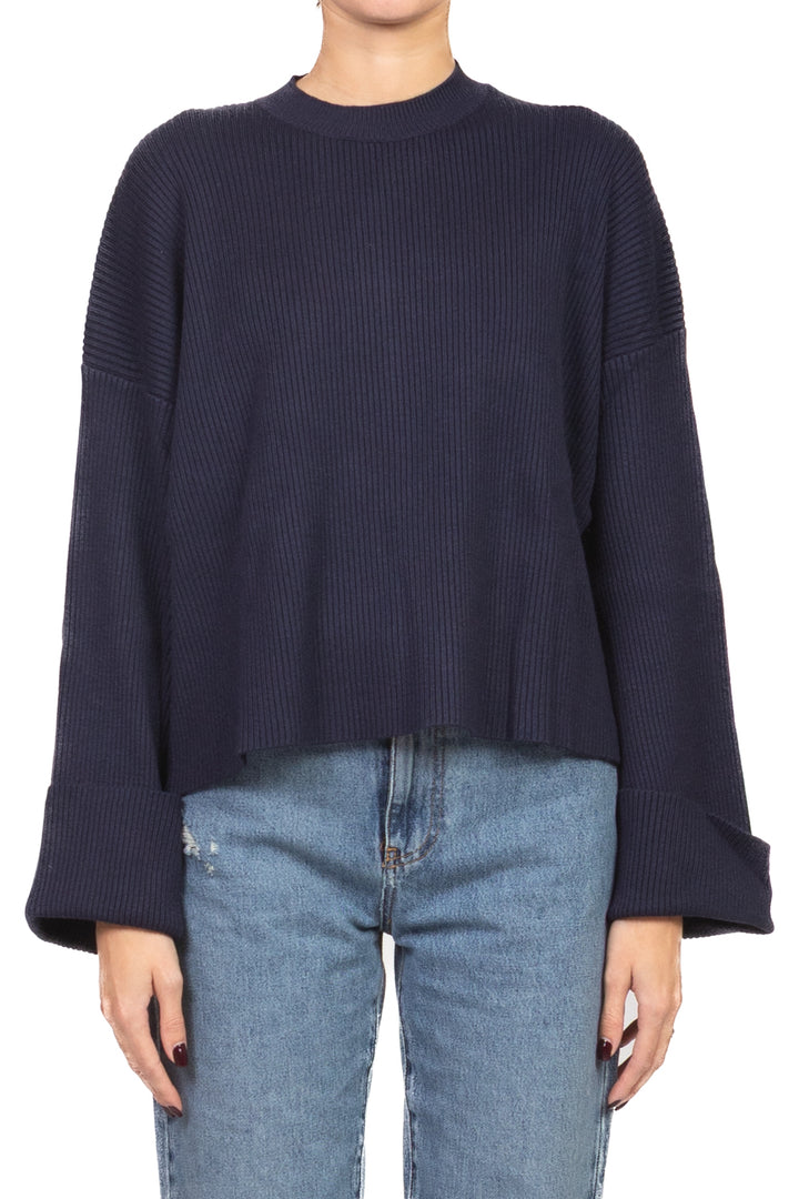 Vicolo - Maglia coste manica ampia Art. 77187F