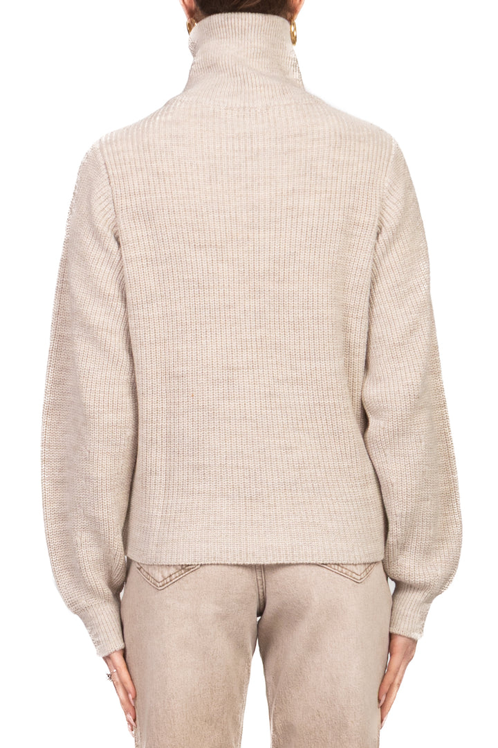 Vicolo - Maglia collo alto con zip Art. 77414F