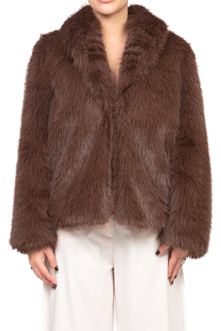 Tensione In - Giacca ecopelliccia Art. 225230-1