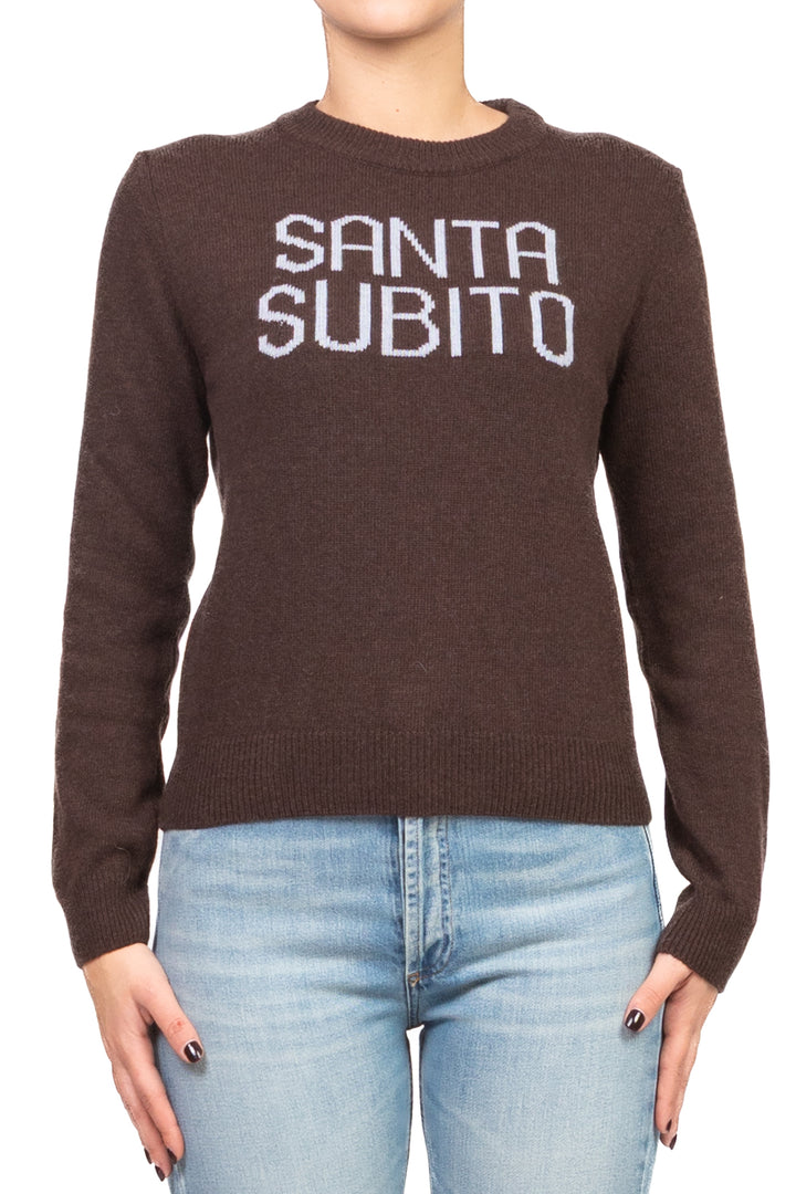Tensione In - Maglia girocollo SANTA SUBITO Art. D82141