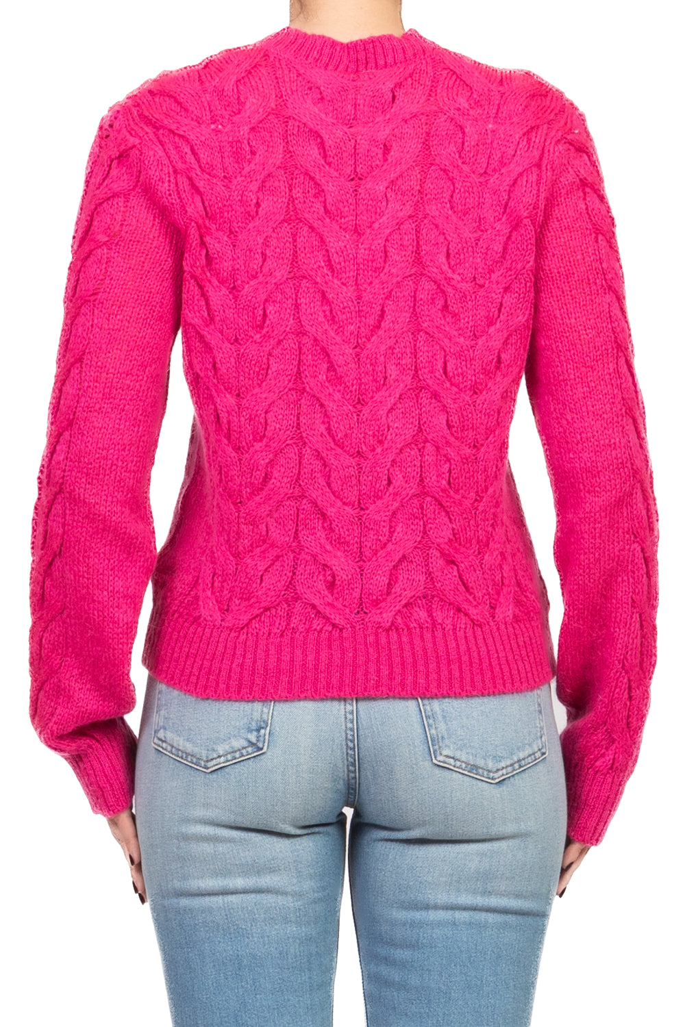 Tensione In - Maglia girocollo trecce Art. W5HMJ64A401