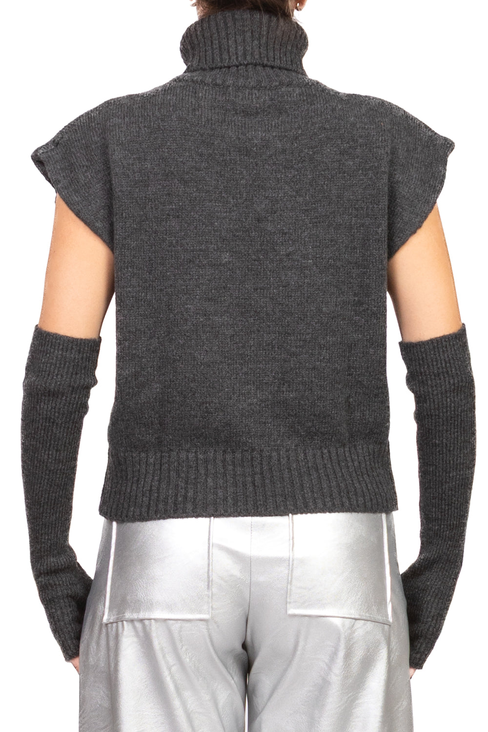 Tensione In - Gilet collo alto con manicotti Art. W5HMT32A373