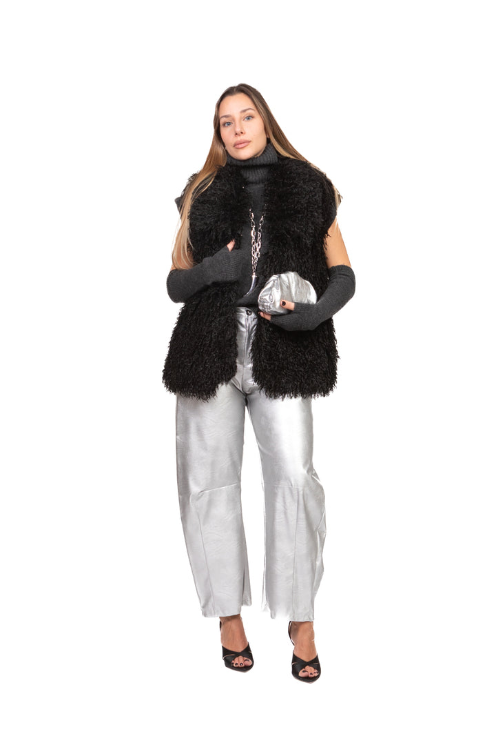 Tensione In - Gilet collo alto con manicotti Art. W5HMT32A373