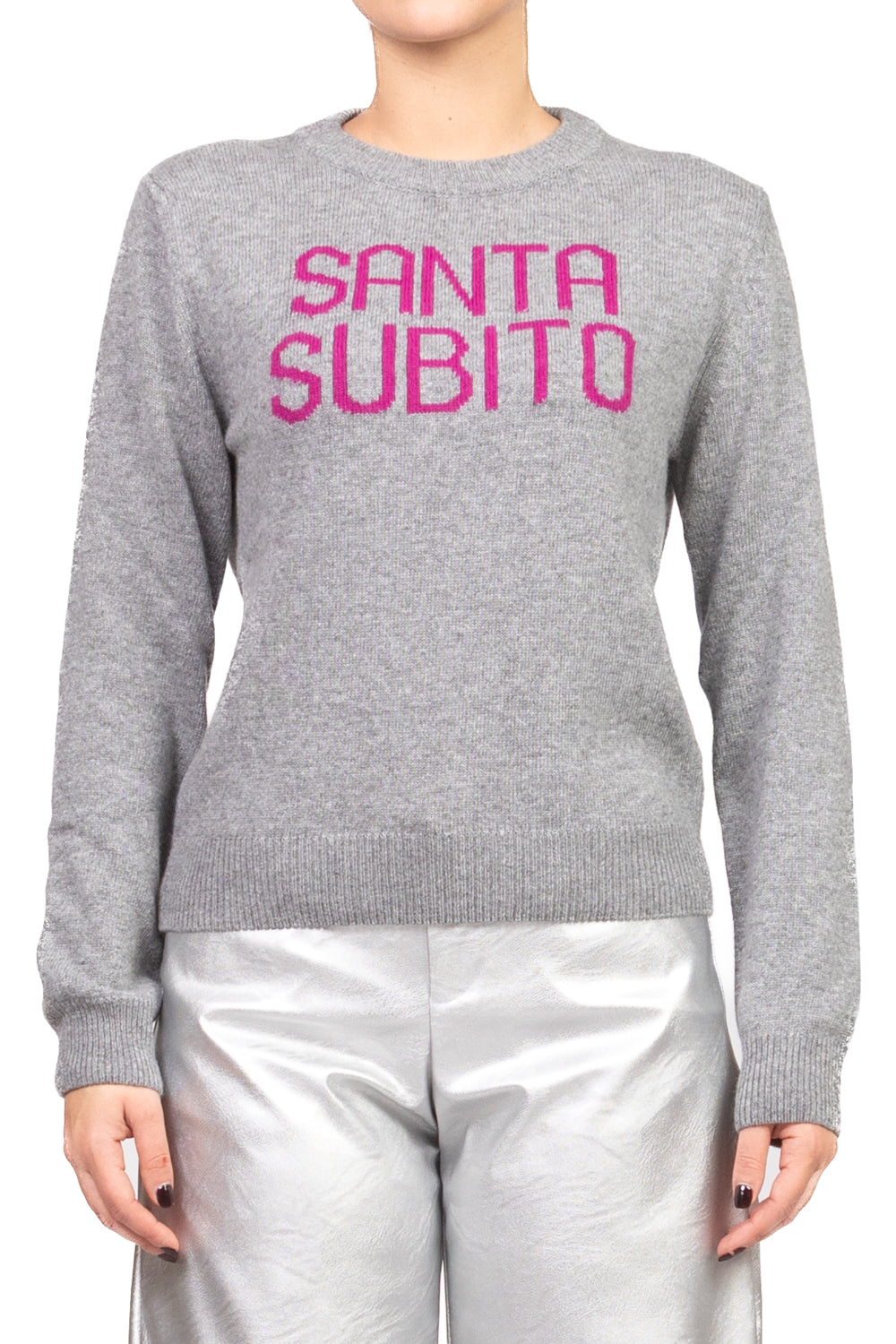 Tensione In - Maglia girocollo SANTA SUBITO Art. D82141