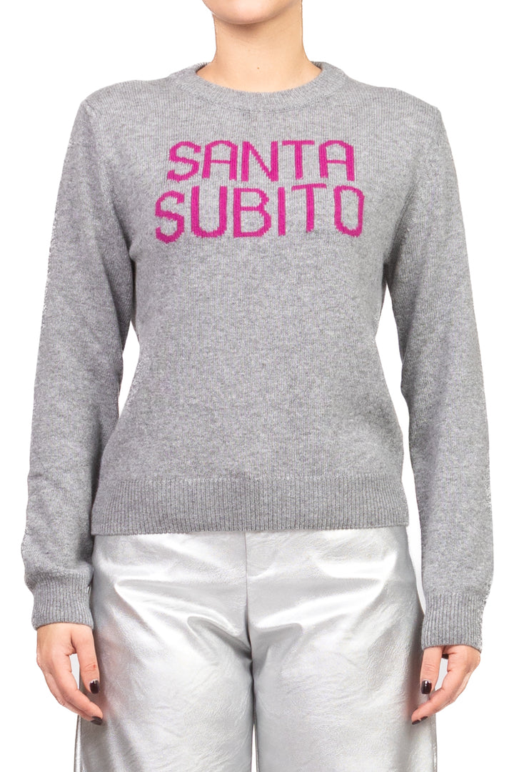 Tensione In - Maglia girocollo SANTA SUBITO Art. D82141