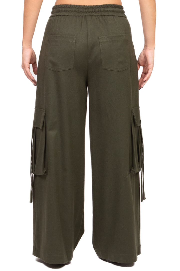 Tensione In - Pantalone cargo con coulisse Art. 26P1748