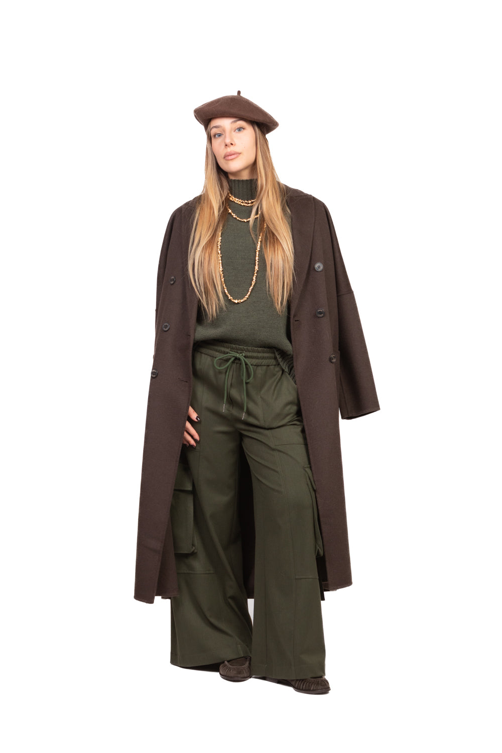 Tensione In - Pantalone cargo con coulisse Art. 26P1748