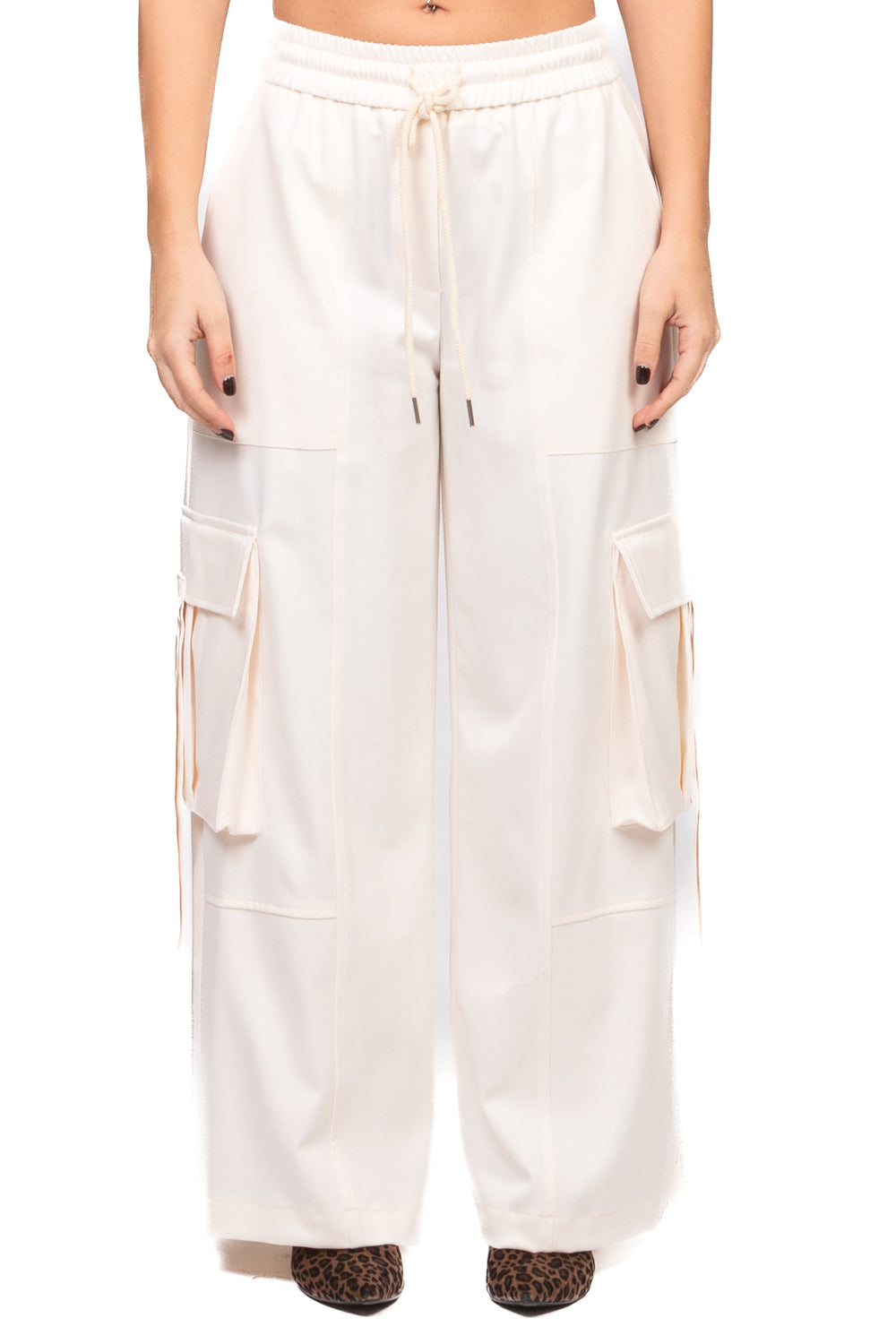 Tensione In - Pantalone cargo con coulisse Art. 26P1748