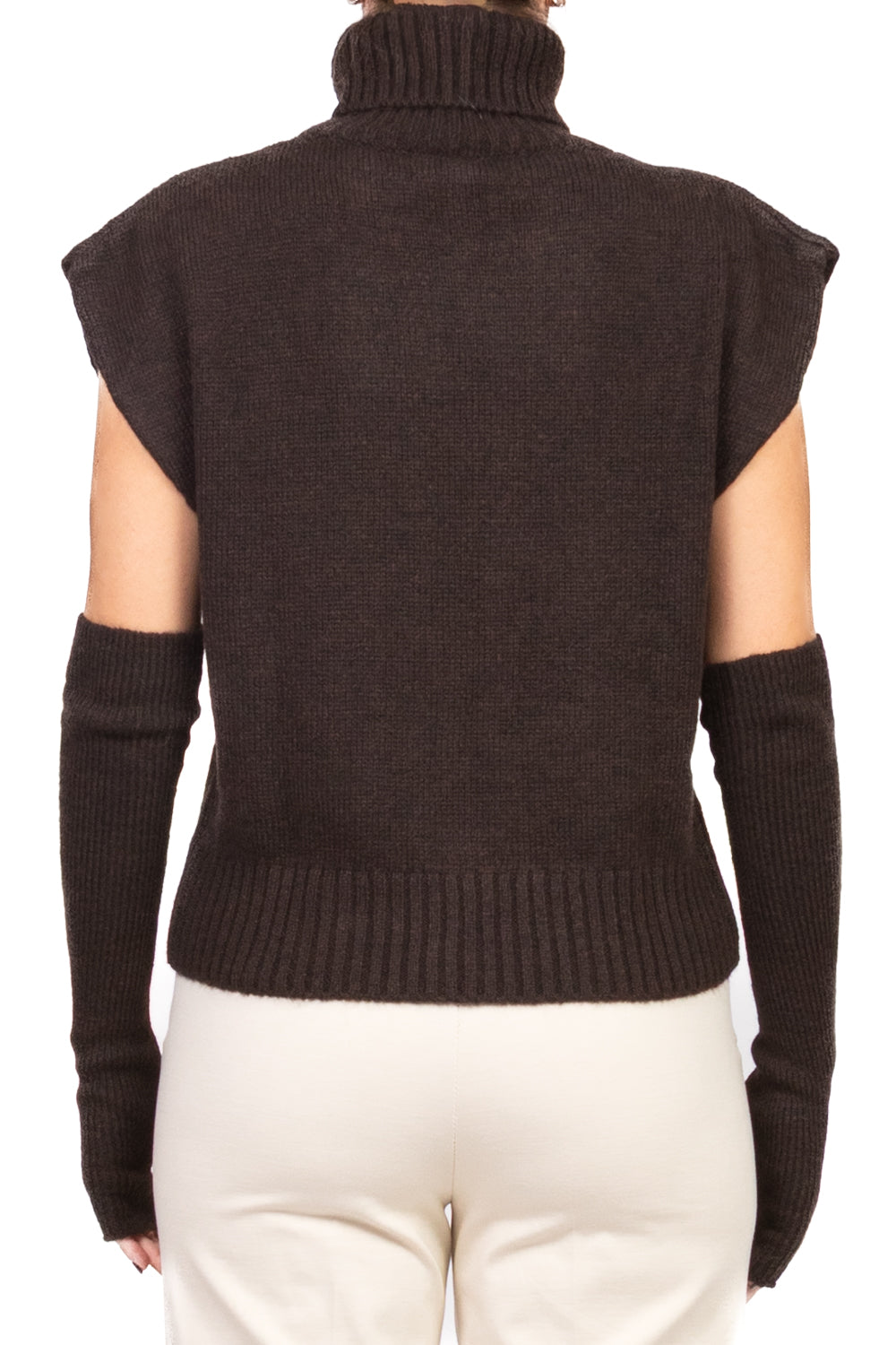 Tensione In - Gilet collo alto con manicotti Art. W5HMT32A373