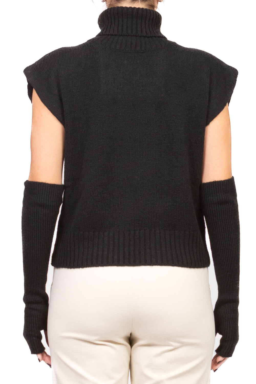 Tensione In - Gilet collo alto con manicotti Art. W5HMT32A373