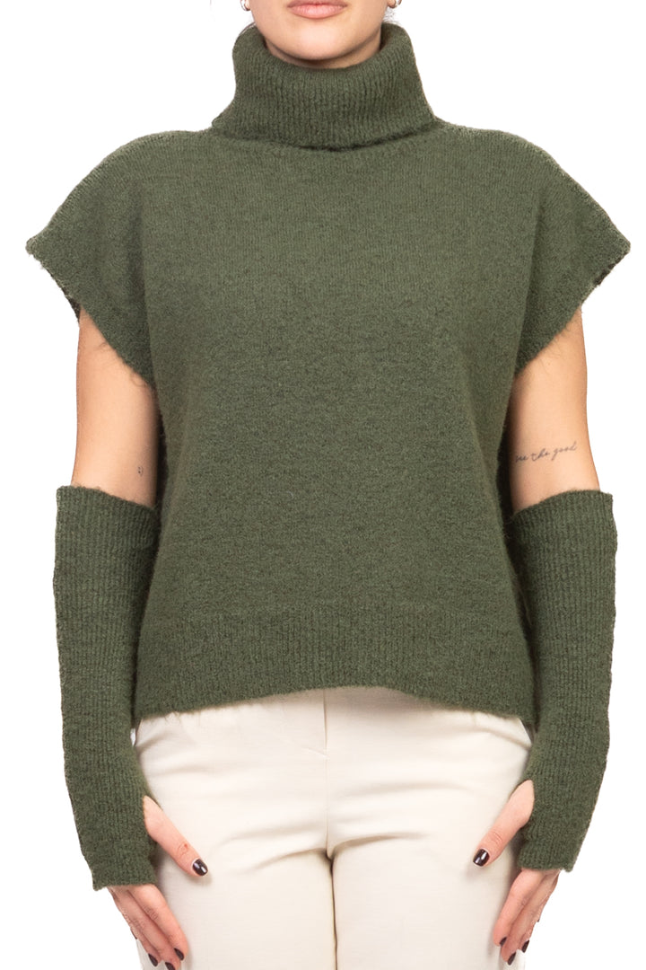 Tensione In - Gilet collo alto con manicotti Art. 26030