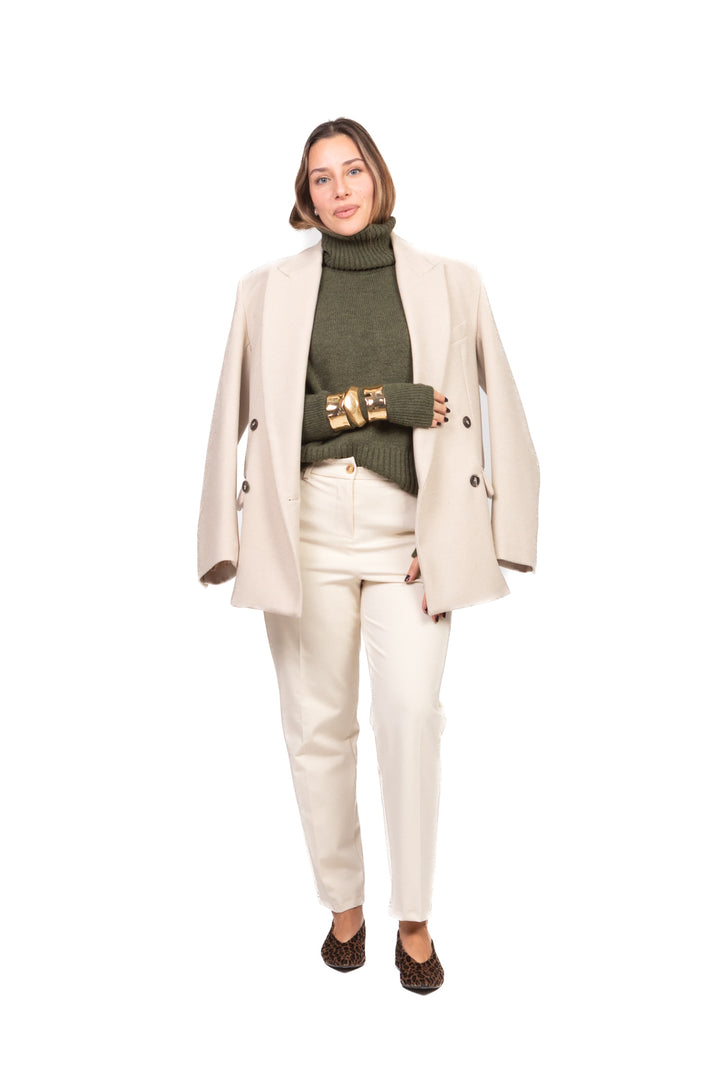 Tensione In - Gilet collo alto con manicotti Art. W5HMT32A373