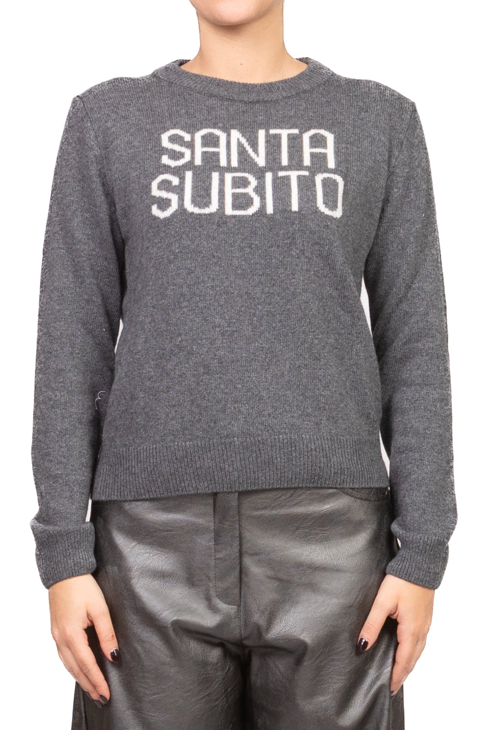 Tensione In - Maglia girocollo SANTA SUBITO Art. D82141