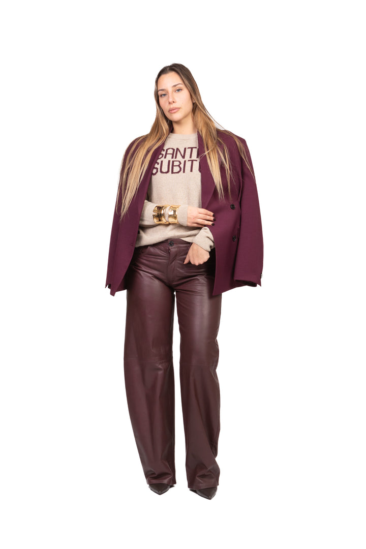 Tensione In - Maglia girocollo SANTA SUBITO Art. D82141