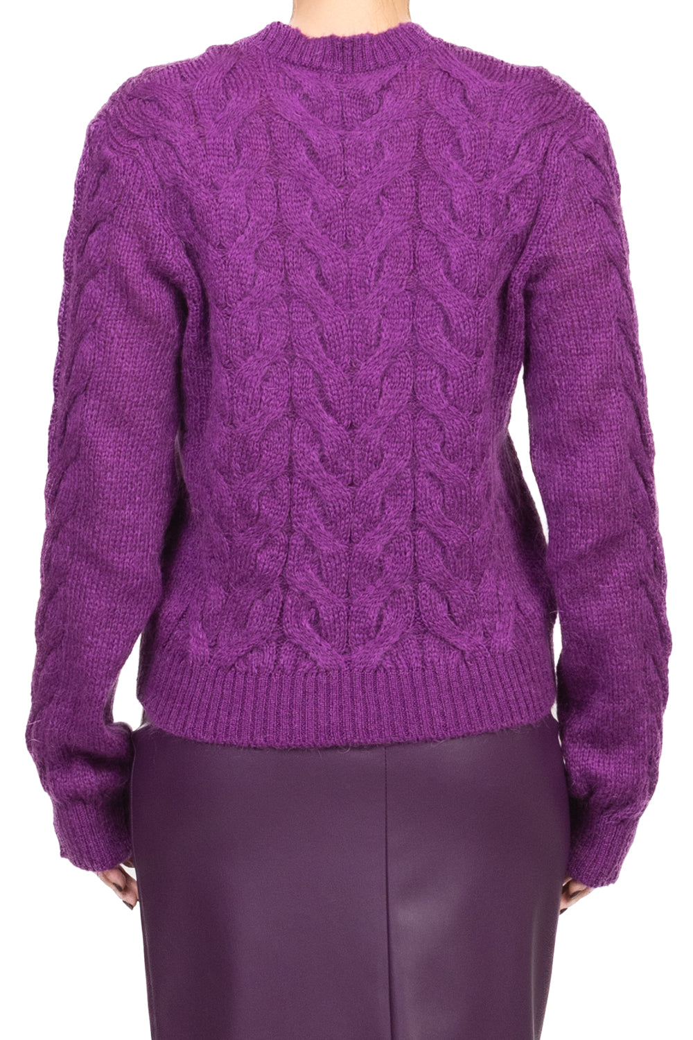 Tensione In - Maglia girocollo trecce Art. W5HMJ64A401