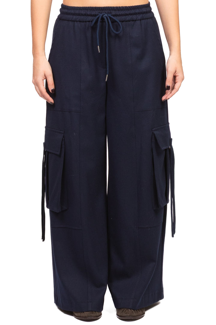 Tensione In - Pantalone cargo con coulisse Art. 26P1748