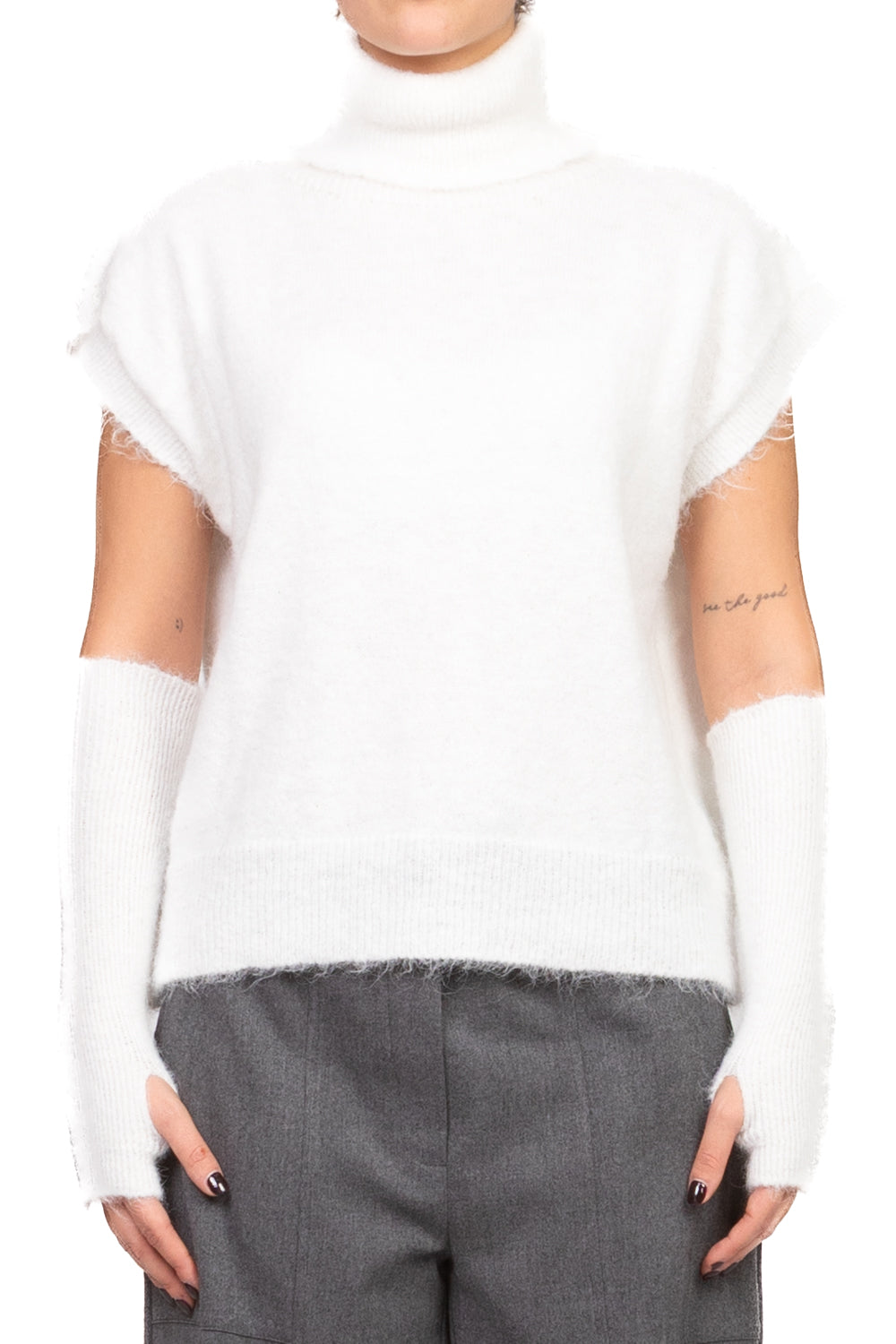 Tensione In - Gilet collo alto con manicotti Art. 26030