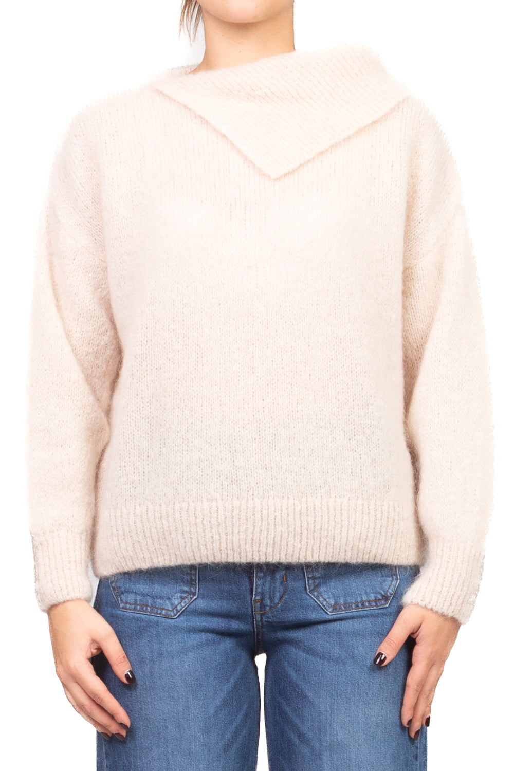 Dixie - Maglia collo alto con spacco Art. M277Y317