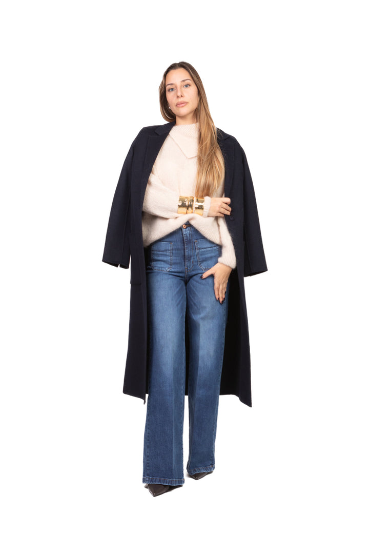 Dixie - Maglia collo alto con spacco Art. M277Y317