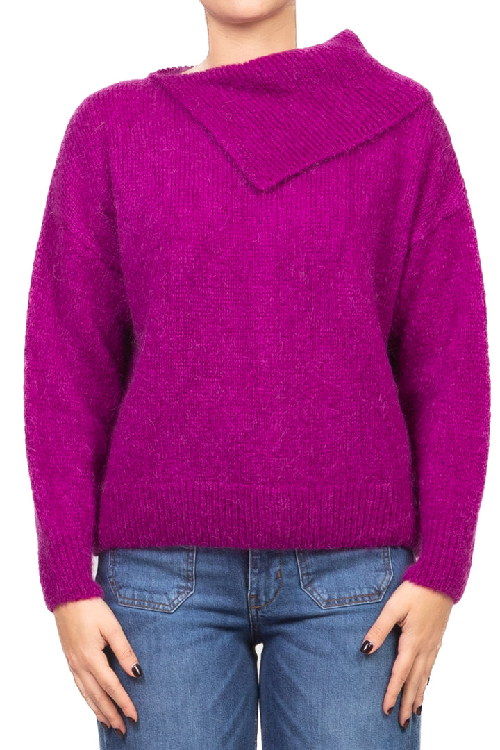 Dixie - Maglia collo alto con spacco Art. M277Y317