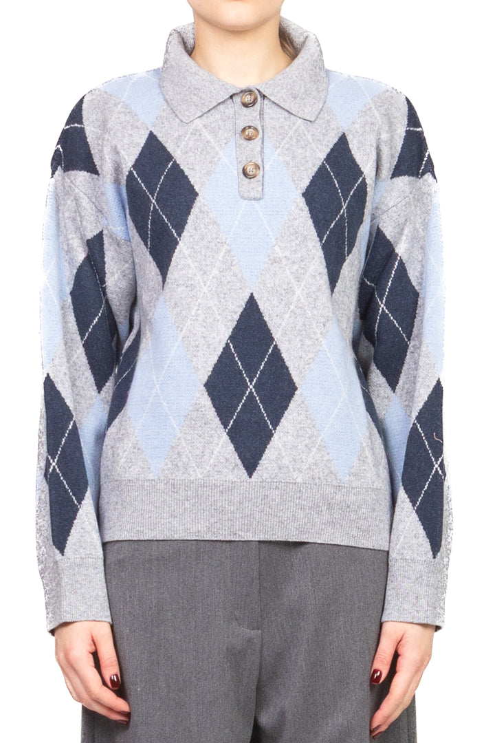 Vicolo -  Maglia Polo rombi Art. 22236F