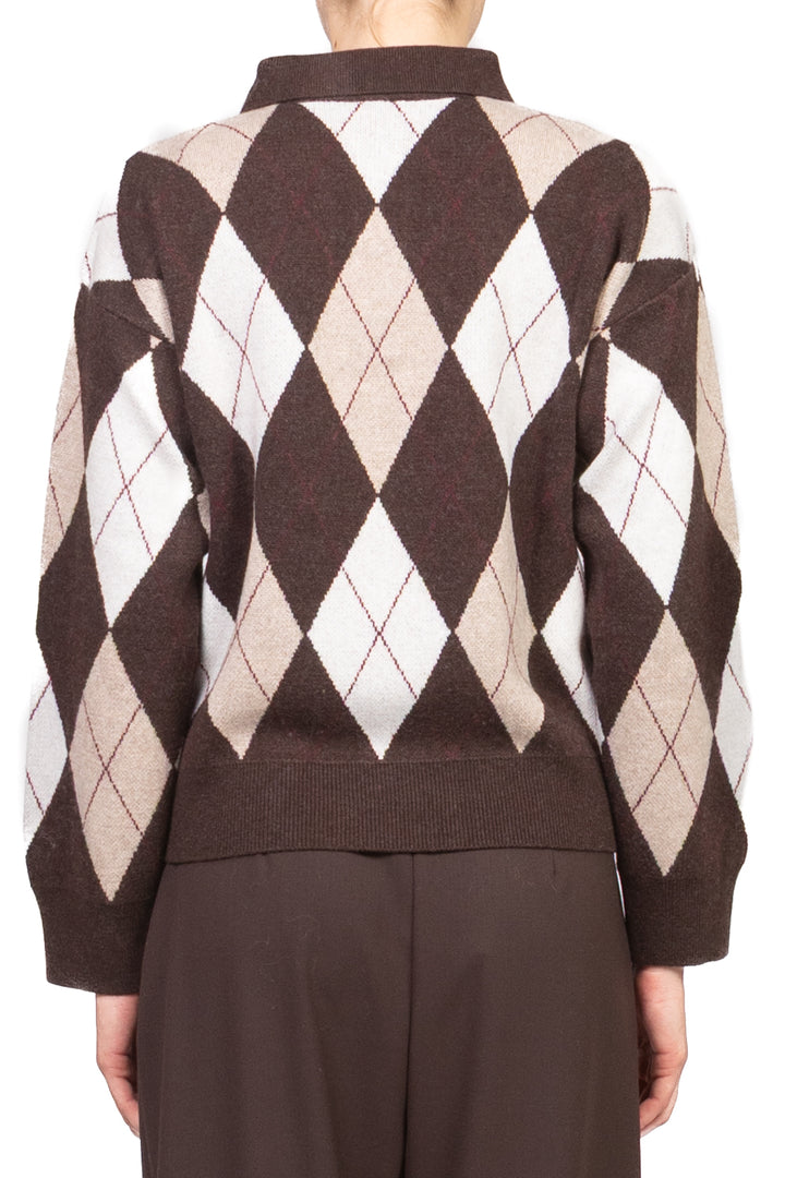 Vicolo -  Maglia Polo rombi Art. 22236F