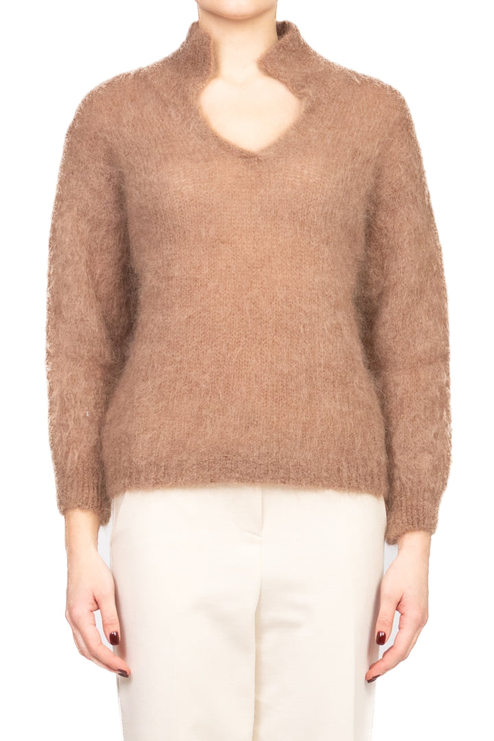 Vicolo - Maglia con colletto scollo v Art. 55262F