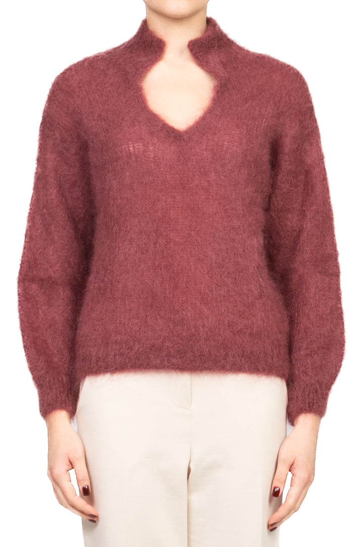 Vicolo - Maglia con colletto scollo v Art. 55262F