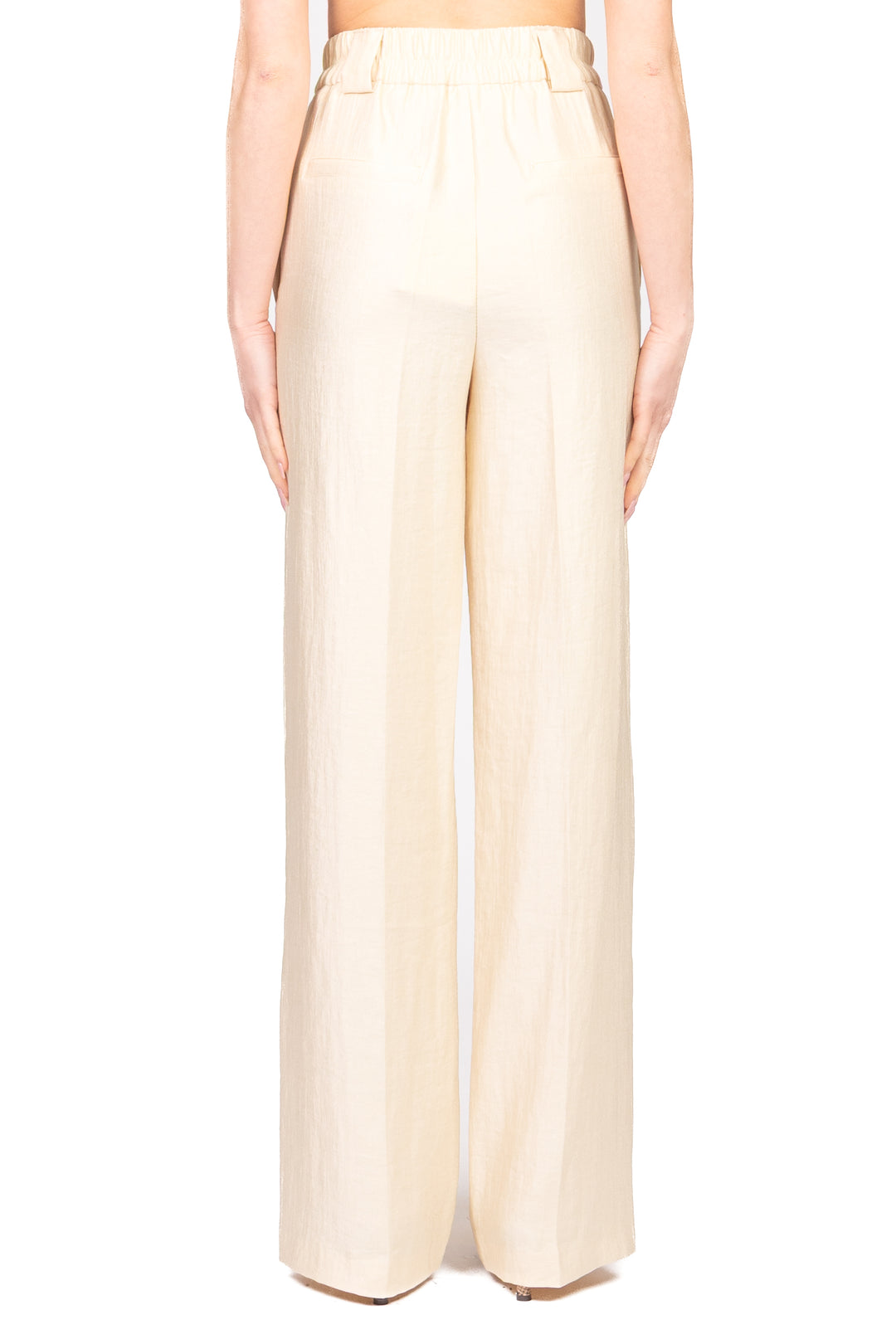 Tensione In - Pantalone gamba dritta goffrato Art. 26P4194