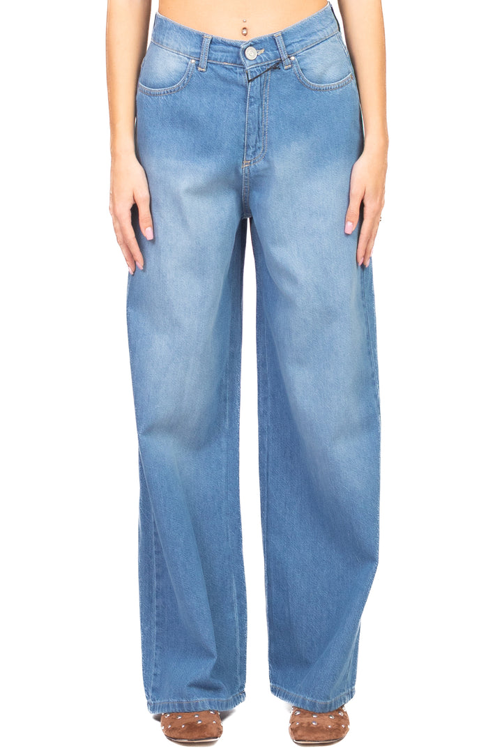 Tensione In - Jeans gamba dritta tasche scamosciate Art. P339J150W334