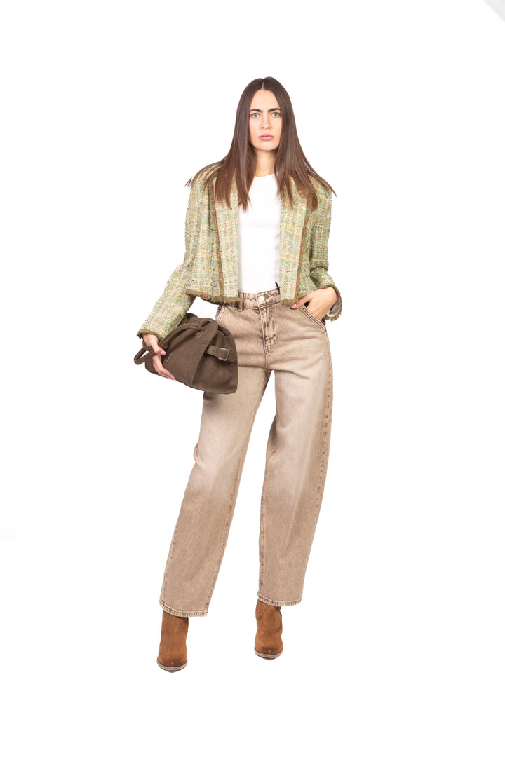 Dixie - Giacca corta spencer bouclé Art. JDNF1HU