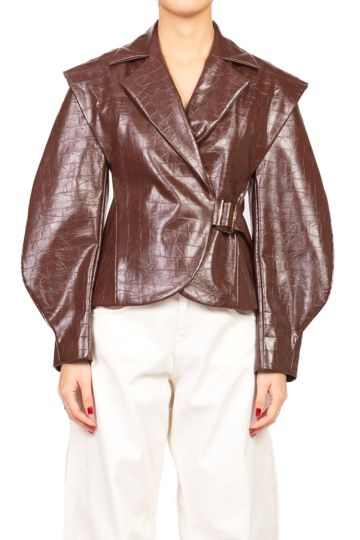 Dixie - Giacca in ecopelle cocco Art. VAICYFF