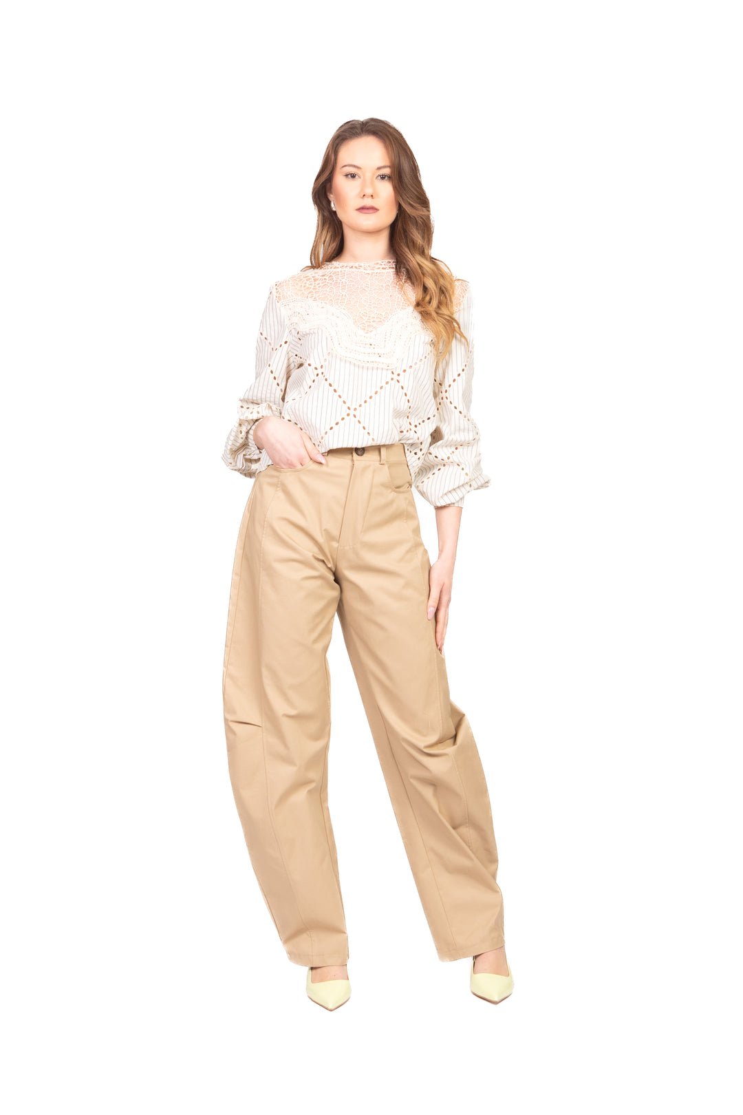 Vicolo - Pantalone barrel Art. TAB1069