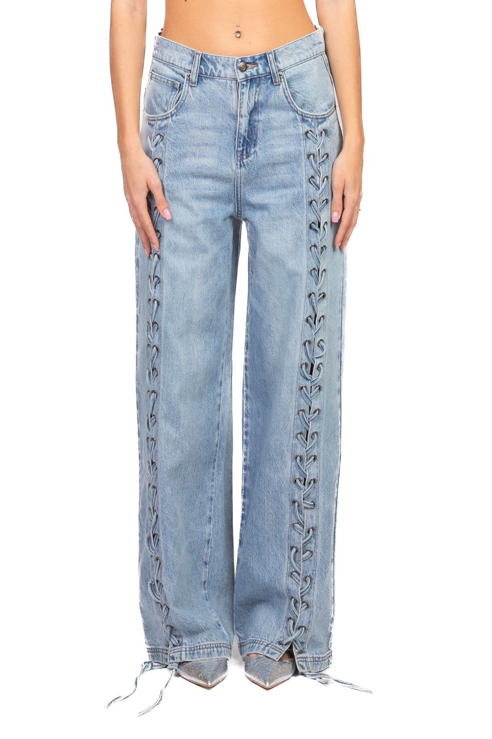 Vicolo - Jeans CORA con intreccio Art. DAB5012