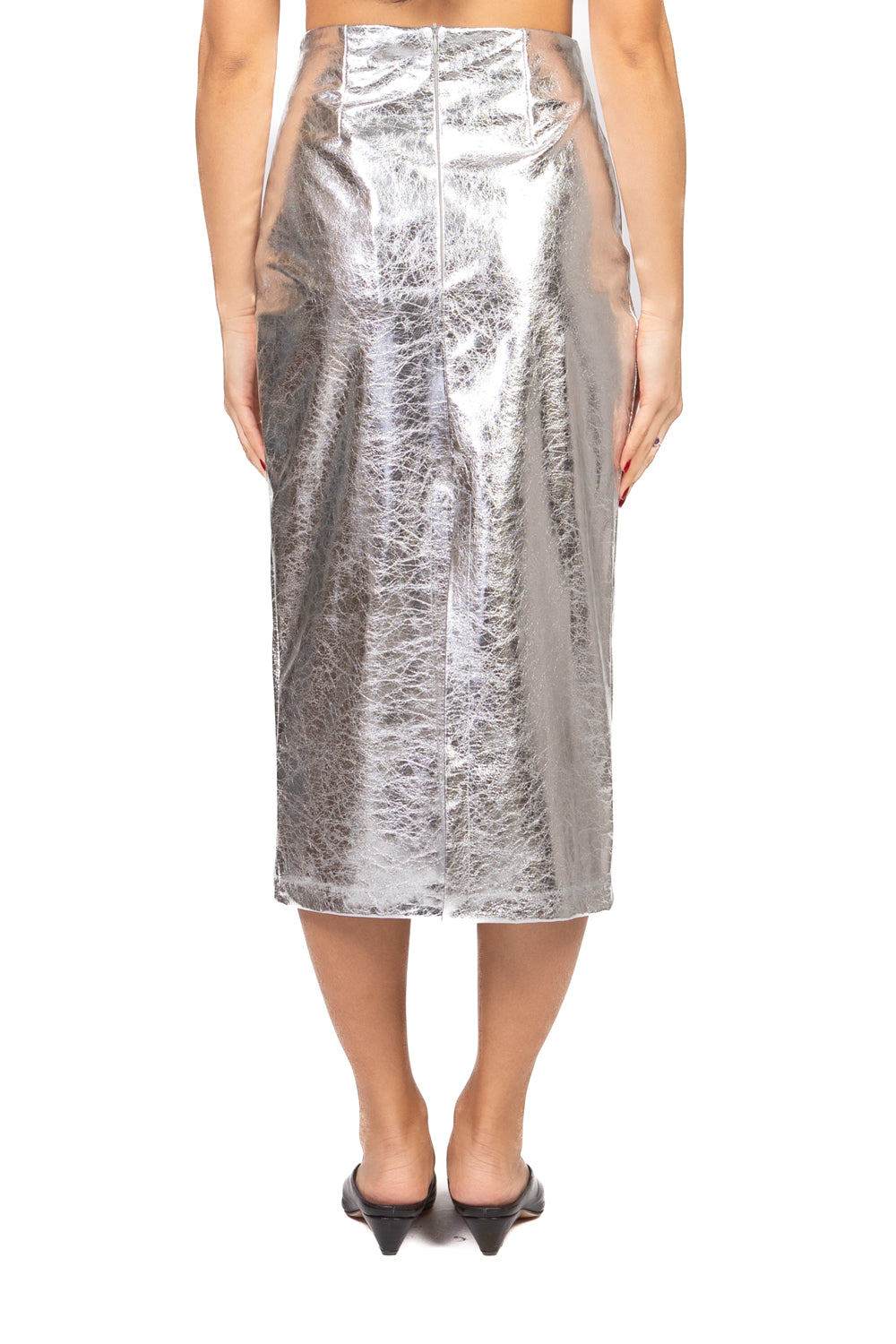 Tensione In - Gonna tubino laminata Art. 26G4187