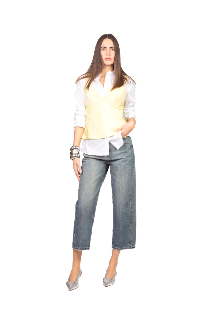 Vicolo - Jeans Ballon crop Art. DAB5008