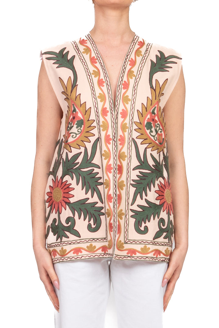 Dixie - Gilet over ricamato Art. L844A001A